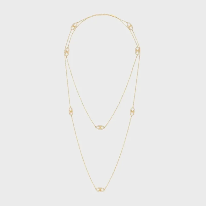 Maillon Triomphe Sautoir i gult guld och diamanter Maillon Triomphe Sautoir i gult guld och diamanter