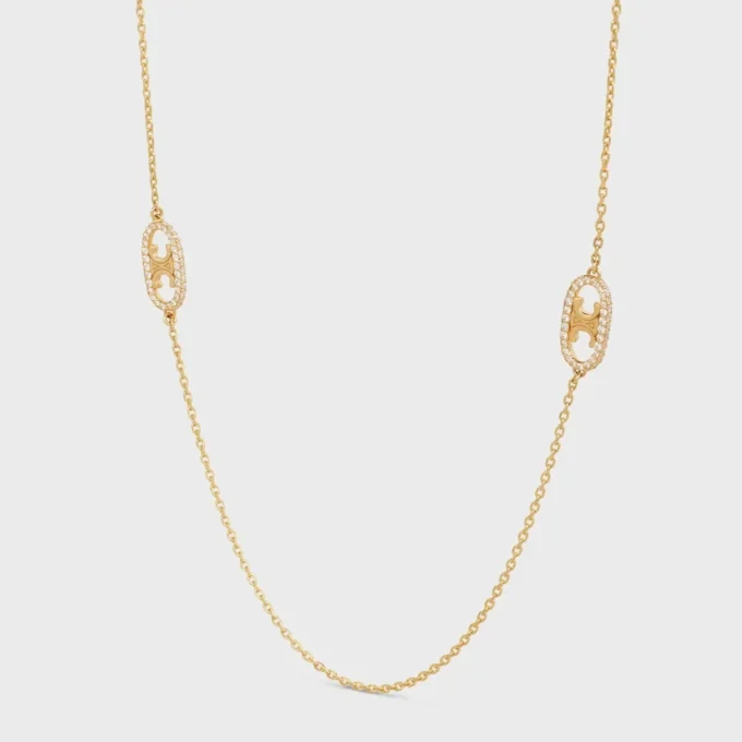 Maillon Triomphe Sautoir i gult guld och diamanter Maillon Triomphe Sautoir i gult guld och diamanter