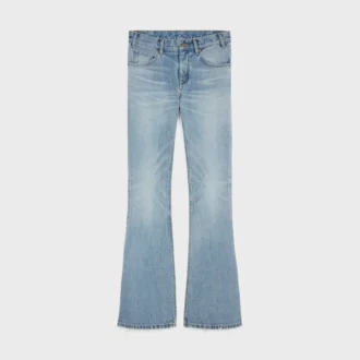 Marco-jeans i stålblå tvättad denim