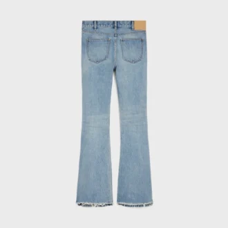 Marco-jeans i stålblå tvättad denim