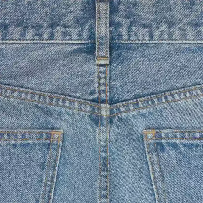 Marco-jeans i stålblå tvättad denim Marco-jeans i stålblå tvättad denim