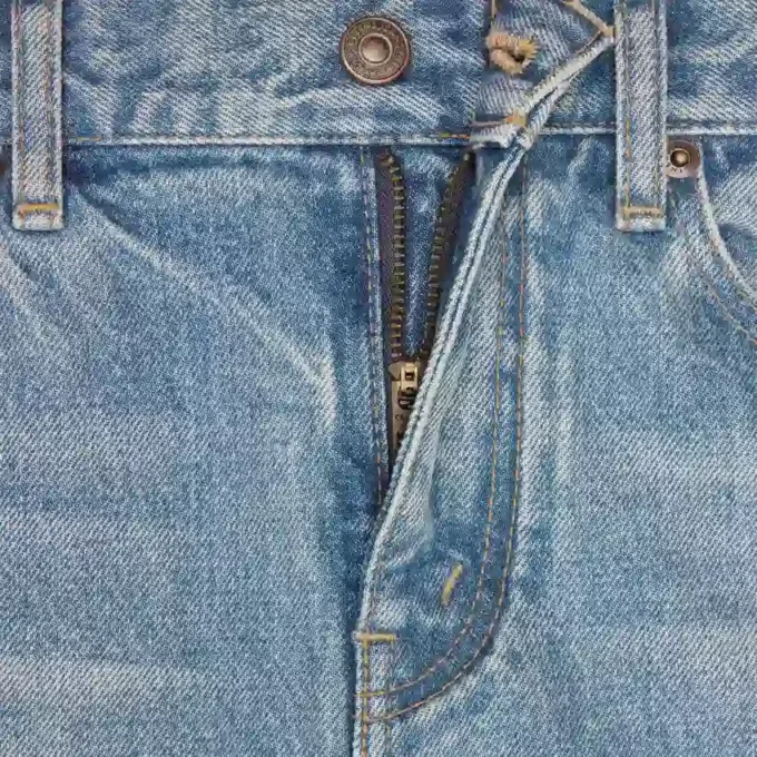Marco-jeans i stålblå tvättad denim Marco-jeans i stålblå tvättad denim