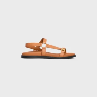 Maud-sandal med Triomphe i kalvskinn