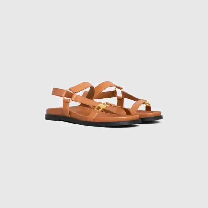 Maud-sandal med Triomphe i kalvskinn Maud-sandal med Triomphe i kalvskinn