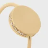 Medaille CELINE-ring i gult guld och diamanter Medaille CELINE-ring i gult guld och diamanter