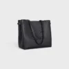 Medium Cabas AnaïS Cuir Triomphe i kornat kalvskinn