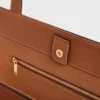 Medium Cabas AnaïS Cuir Triomphe i kornat kalvskinn Medium Cabas AnaïS Cuir Triomphe i kornat kalvskinn