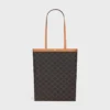 Medium Flat Shopper i Triomphe Canvas Medium Flat Shopper i Triomphe Canvas