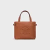 Mini Cabas Anais Cuir Triomphe i kornat kalvskinn