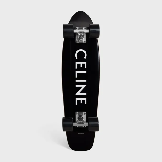 Mini-cruiser i trä med CELINE-tryck