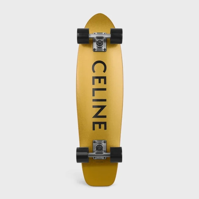 Mini-cruiser i trä med CELINE-tryck