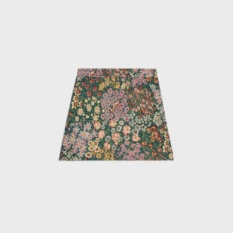 Minikjol i bomullsjacquard