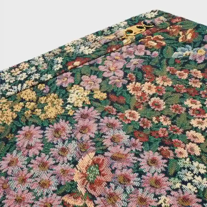 Minikjol i bomullsjacquard