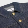 Miniklänning i råtvättad denim Miniklänning i råtvättad denim