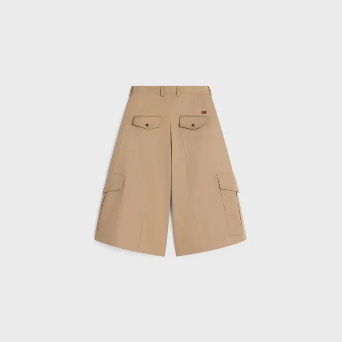 Montauk cargoshorts i bomull och linne Montauk cargoshorts i bomull och linne