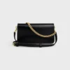 Multipochette i glansigt kalvskinn Multipochette i glansigt kalvskinn