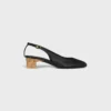 Neo City Slingback i getskinn