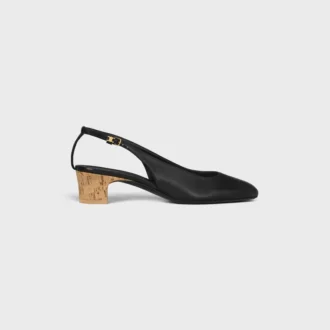 Neo City Slingback i getskinn