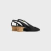 Neo City Slingback i getskinn