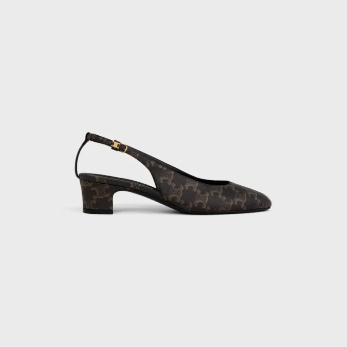 Neo City Slingback i Triomphe-belagt tyg Neo City Slingback i Triomphe-belagt tyg