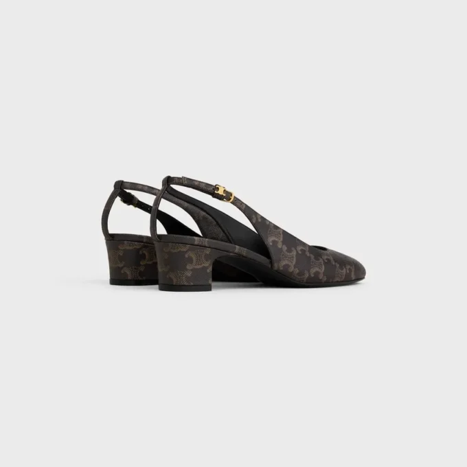 Neo City Slingback i Triomphe-belagt tyg Neo City Slingback i Triomphe-belagt tyg
