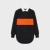 Oversized polotröja i ull