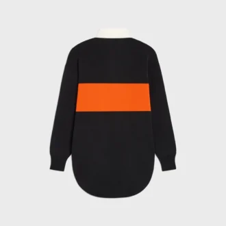 Oversized polotröja i ull
