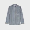 Oversized-skjorta i silketwill Oversized-skjorta i silketwill