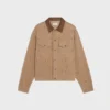 Oversized truckerjacka i corduroy