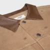 Oversized truckerjacka i corduroy
