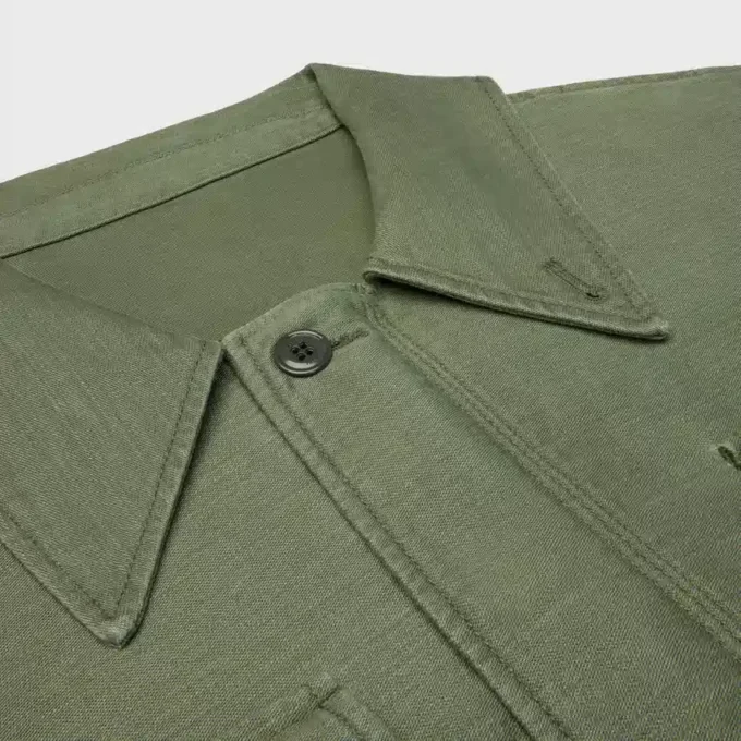 Parka i bomullssatin Parka i bomullssatin