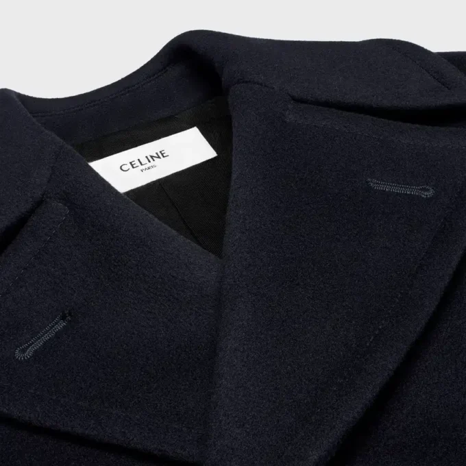 Peacoat i kashmirtyg