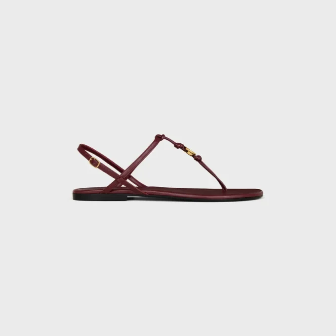 Penny-sandal i mjukt kalvskinn Penny-sandal i mjukt kalvskinn