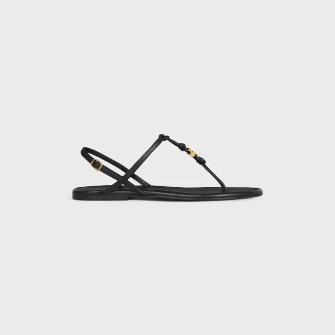 Penny-sandal i mjukt kalvskinn