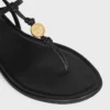 Penny-sandal i mjukt kalvskinn