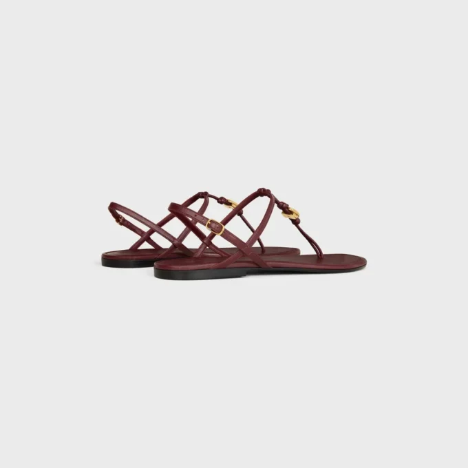 Penny-sandal i mjukt kalvskinn Penny-sandal i mjukt kalvskinn