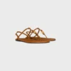 Penny-sandal i mjukt kalvskinn Penny-sandal i mjukt kalvskinn