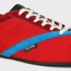 Platta sneakers i grosgrain, sammet, getskinn och lammskinn Platta sneakers i grosgrain, sammet, getskinn och lammskinn