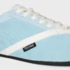 Platta sneakers i grosgrain, sammet, getskinn och lammskinn Platta sneakers i grosgrain, sammet, getskinn och lammskinn