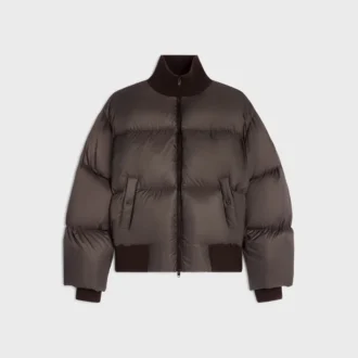 Pufferjacka i lätt nylon