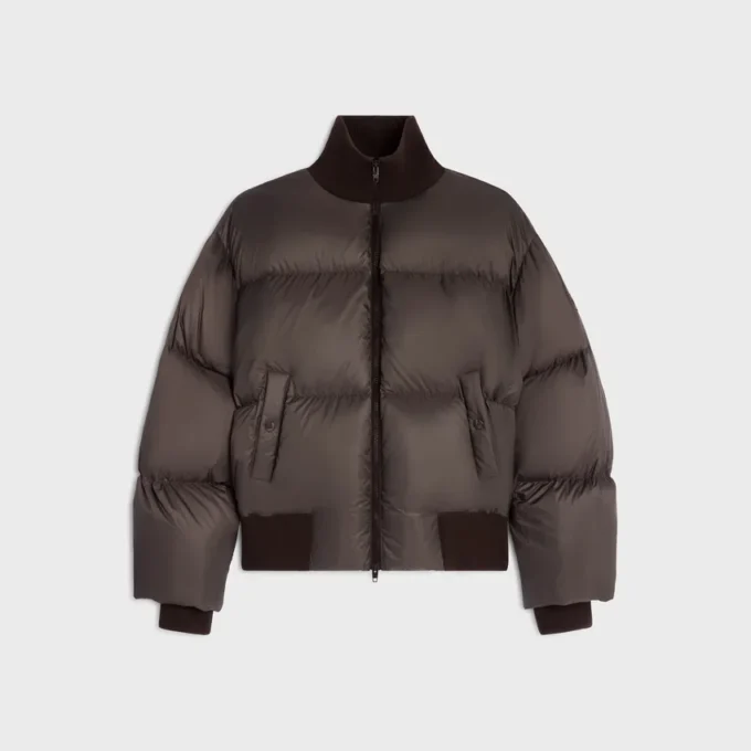 Pufferjacka i lätt nylon Pufferjacka i lätt nylon