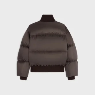 Pufferjacka i lätt nylon