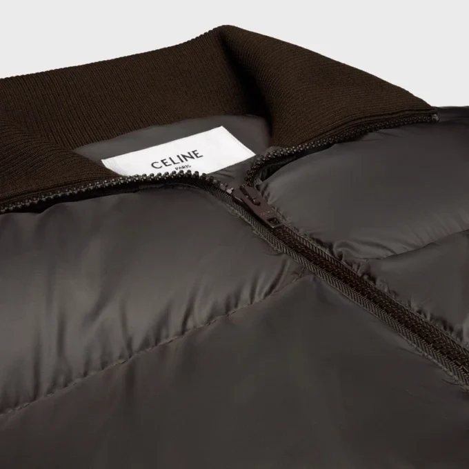 Pufferjacka i lätt nylon Pufferjacka i lätt nylon