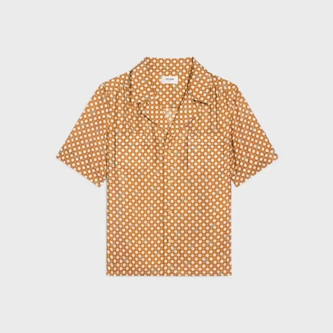 Pyjamas skjorta i silketwill