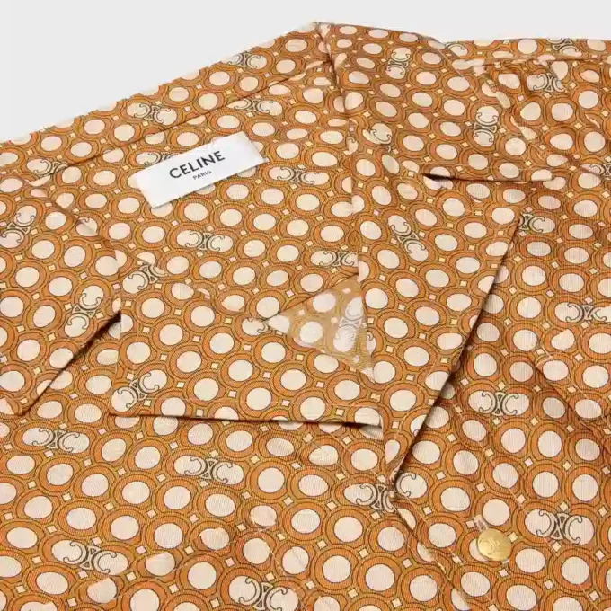 Pyjamas skjorta i silketwill