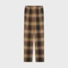 Pyjamasbyxor  i rutig ull