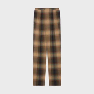 Pyjamasbyxor  i rutig ull