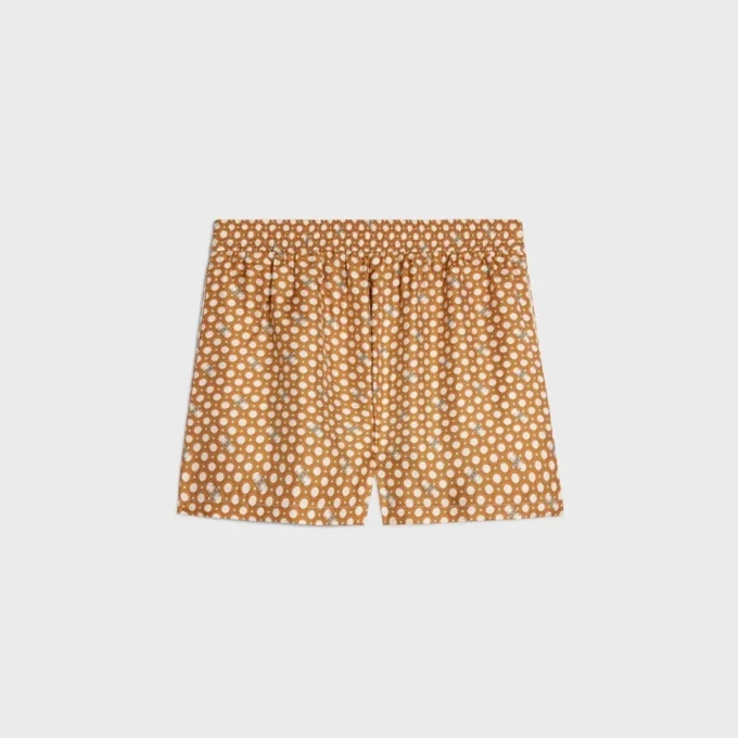 Pyjamasbyxor i silketwill Pyjamasbyxor i silketwill