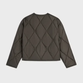 Quiltad jacka i lätt nylon