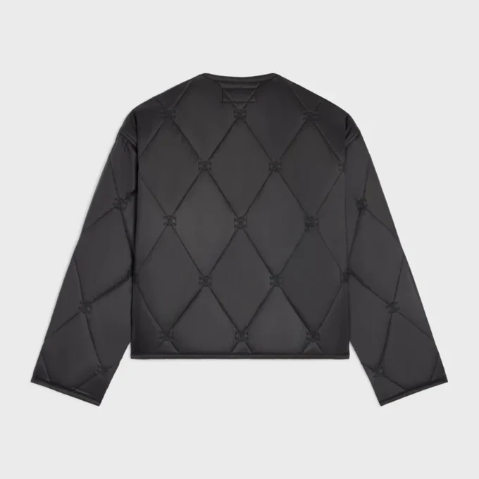 Quiltad jacka i lätt nylon